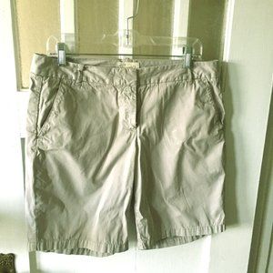 Women's J Crew Bermuda cotton shorts 10